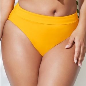 Swimsuits For All NWT Gold High-Waist Brief, 4